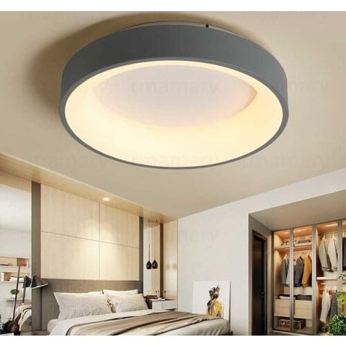 RMAMARY Square Led Ceiling lamp Study Room Bedroom living room light 110/220V Led Ceiling LIGHT Lamp Fixtures Free shipping