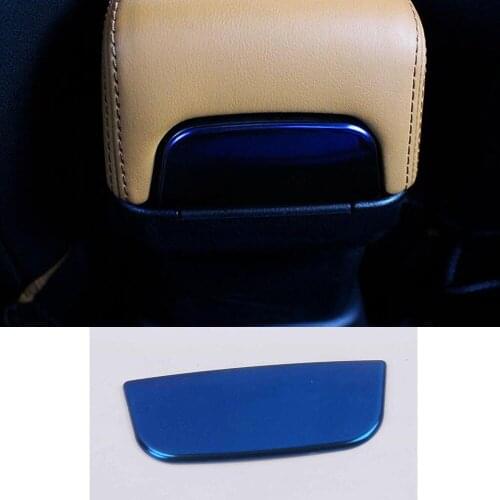 Storage Box Sticker Self-adhesive Carbon Fiber Decal Car Copilot Storage Box Frame Trim For Nissan Kicks 2017 2018 2019 2020