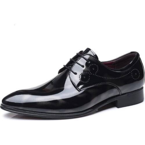 She ERA Men's Patent Leather Shoes
