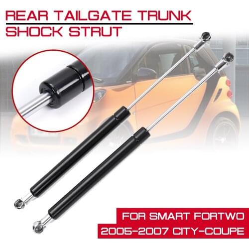 Struts Bars Rear Tailgate Trunk Shock Strut Support Props Rod Arm Gas Spring For Smart Fortwo 2005-2007 City-Coupe