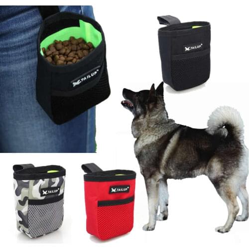 Dog Training Aids Bag For Treat Snack Portable Waist Belt Pouch Of Outdoor Pet Food Feed Container Puppy Multifunction Poop hold