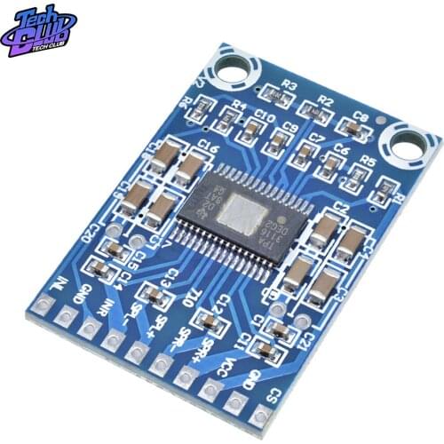 TPA3116D2 TPA3116 XH-M562 Power Amplifier Board DC 12V-24V 2x50W Dual Channel Mini Digital D Class 50W+50W
