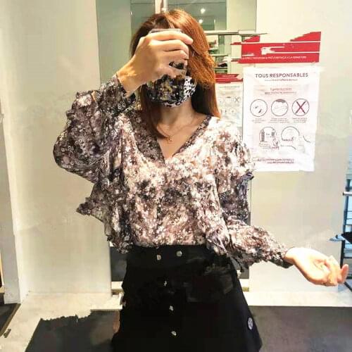 Zelopheha Women's Ruffle Shirts