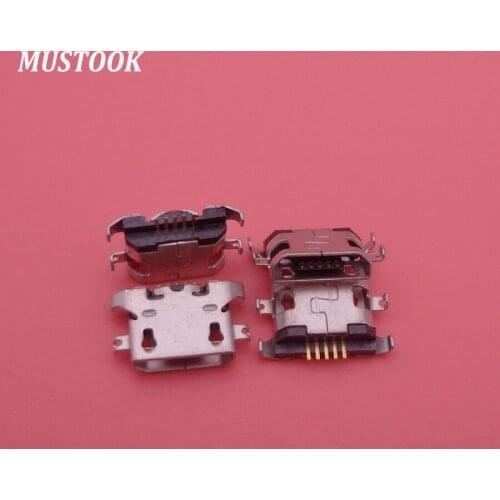 10pcs/lot micro usb mini jack socket 5 pin 5pin connector plug 5p for Lenovo S850E For Acer Iconia B1-730 UB105 charging port