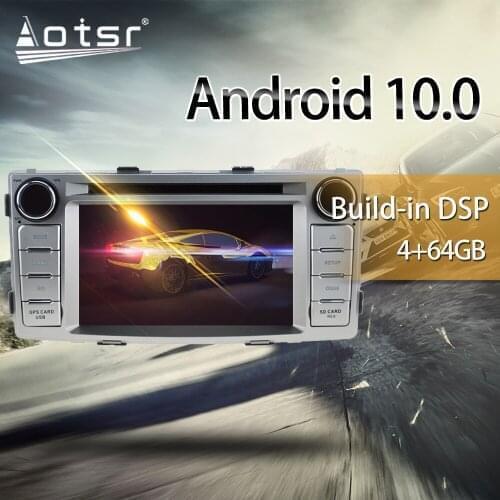 For Toyota HILUX 2012 - 2015 Car Multimedia Radio Player Stereo screen Android10 DSP 7“ IPS screen Audio GPS Nav head unit