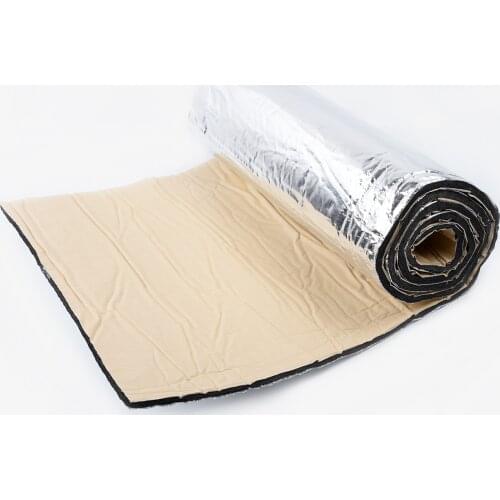 Car Sound Deadener Noise Insulation Acoustic Dampening Foam Subwoofer Mat Sound Thermal Proofing Pad 50*100cm