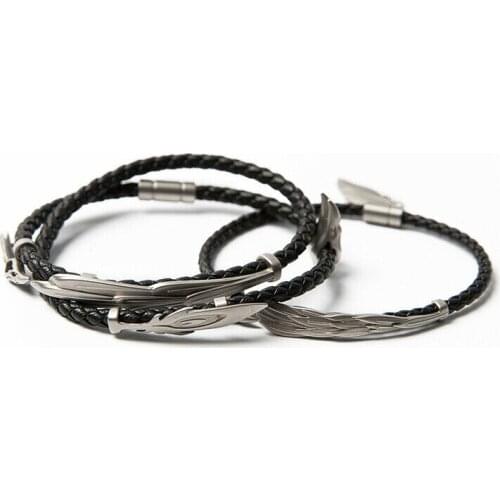 Bahamut Leather Bracelets