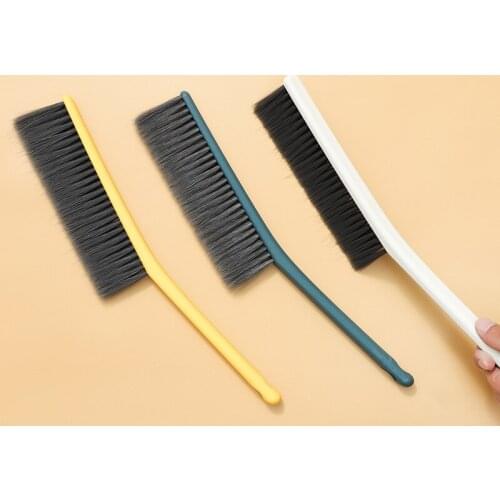 Household Plastic Brush Dust-removing Bed Brush Cleaning Brush Bed Broom Long Handle Anti-static Soft Brush