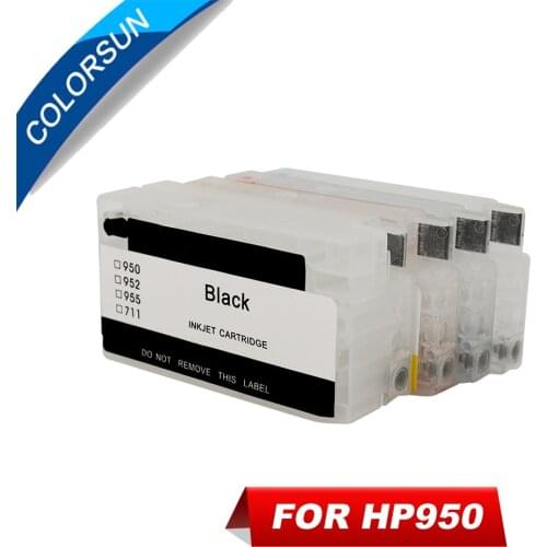 Colorsun Refillable for HP950 Ink cartridge for HP 950XL 951 for HP Officejet 8100 8600 8610 8620 8630 8660 printer cartridge