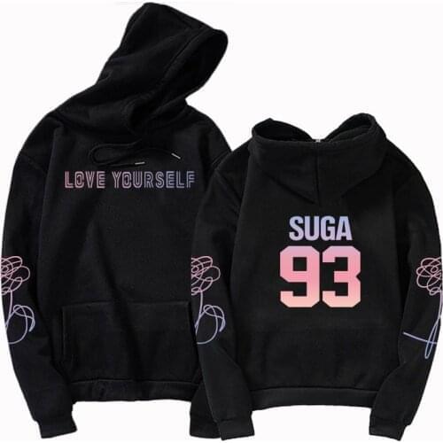 Bangtan Sonyeondan Unisex Black and White Sweatshirt, Aesthetic Clothing, Minimalistic, Kpop Hoodie, Jungkook, J-Hope, Jimin