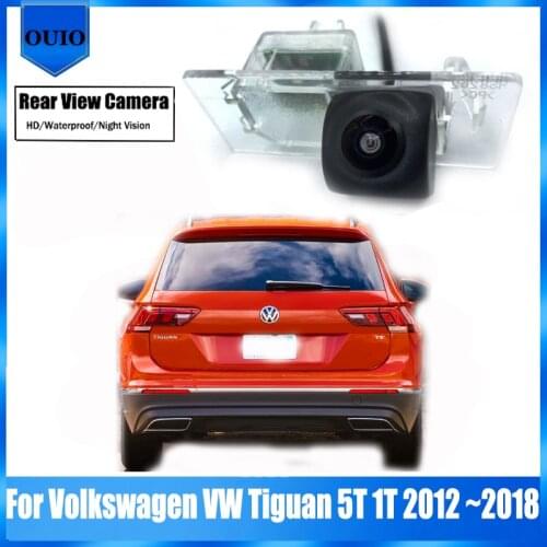 HD rear camera For Volkswagen VW Tiguan 5T 1T 2012 2013 2014 2015 2016 2017 2018 Night vision Parking Reversing Camera