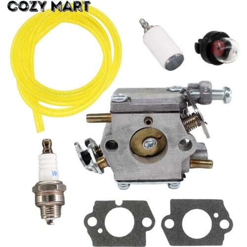 Carburetor & Fuel Line For Homelite 35cc 38cc 42cc Chainsaw 309362001 309362003