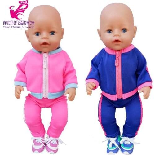 BabyDoll Zipper Coat 18 Inch American Og Girl Doll Clothes Toys Wears