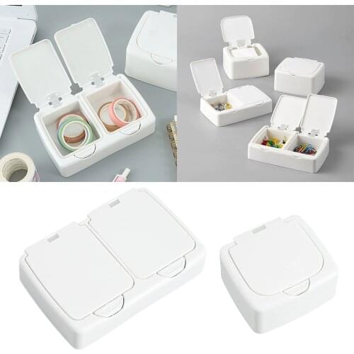 Japanese Style Organizer Box Home, Office Supplies Storage Organizer Box for Cotton Pads