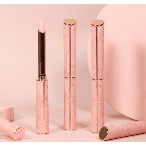 Change Color Lip Balm Jelly Lipstick Non-stick Cup Artifact Lambskin Discoloration Satin Makeup stick Moisturizing Heel Lip Y2Z6