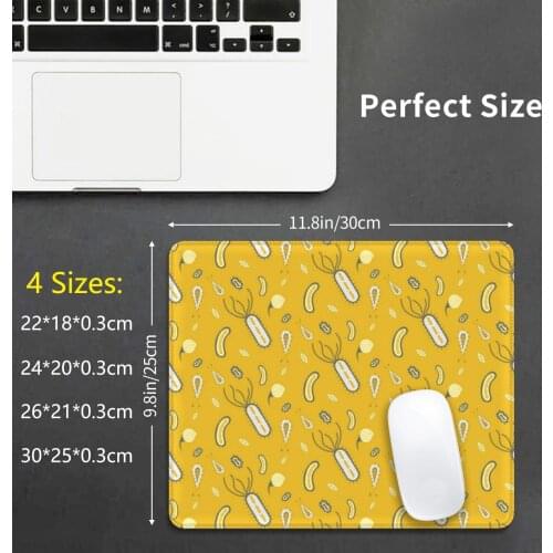 Microorganisms Ii Mouse Pad DIY Print Microorganism Micro Vector Microscopic Biology Protozoa Science