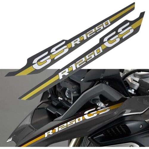 Motorcycle Sticker For BMW R1250GS R1250 GS Adventure Front Fairing Body Shell Stickers Film Paster Reflective