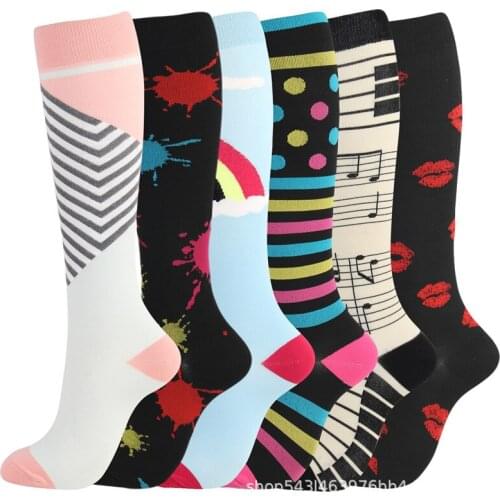 2021 New Kawaii Bike Socks Man Fashion Trend Hip-Hop Designer Football Nursing Compression Socks Women Men original gifts