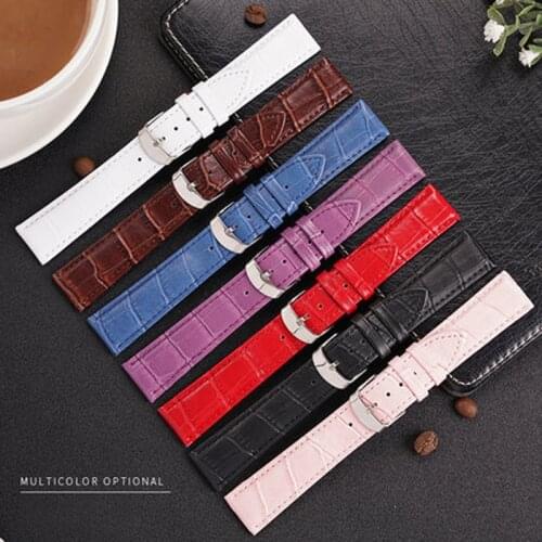 Cowhide Watch Band Replacement Strap 18mm Watch Strap for Casio Mido Dw Watch Strap Buckle for Tissot 20mm Watch Strap watch