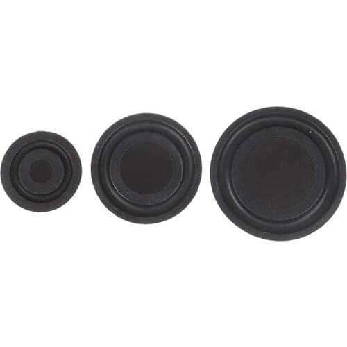 Rubber Bass Radiator Passive Radiator Speaker Woofer Vibration Membrane 30.5MM 40MM 50MM 75MM 85MM NEW 2PCS