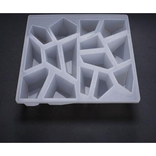 Crystal Epoxy Resin Mold Irregular Stones Casting Silicone Mould Handmade DIY Crafts Ornaments Making Tool