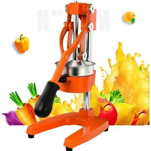 Stainless Steel Squeeze Citrus Fruits Juicer Orange Lemon Pomegranate Manual Hand Pressing Machine Home Tools with Cup Healthy