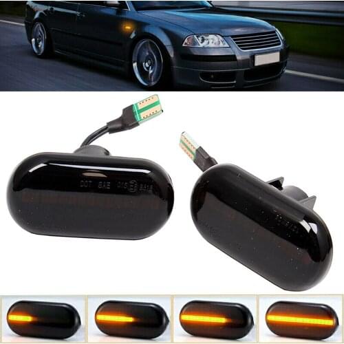 Led Dynamic Turn Signal Lights Side Marker For Renault Megane 1 Clio1 2 KANGOO ESPACE Dacia Duster Dokker Lodgy Smart Fortwo 453