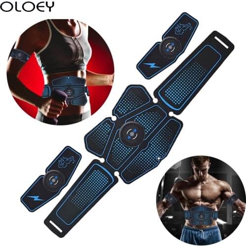 Abdomen Muscle Trainer Stimulator Muscles Electrostimulator Toner Gym Wireless Vibration Body Slimming Sport Fitness Equipment