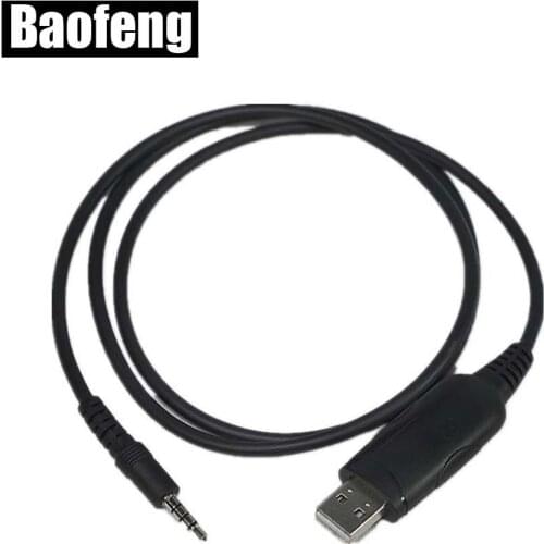 Brand Baofeng USB Programming Cable data cable for BAOFENG UV-3R Two Way Radio With CD