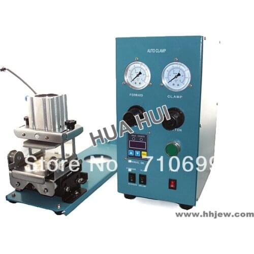 Clamping Device for Vacuum Wax Injector , Jewelry Wax Casting Machine
