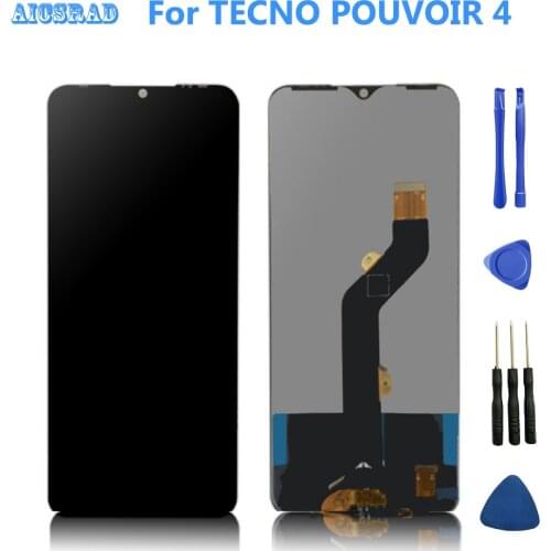 LCD Display And Touch Screen Digitizer Compelet 7inch For TECNO POUVOIR 4 LC7 / Pouvoir4 Pro LC8 Spark Power 2 lcd Replacement