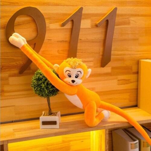 1 Pair 70CM 90CM Cute Cartoon Monkey Shape Window curtain Clasps Holders Buckle Tieback Belt Hook furniture