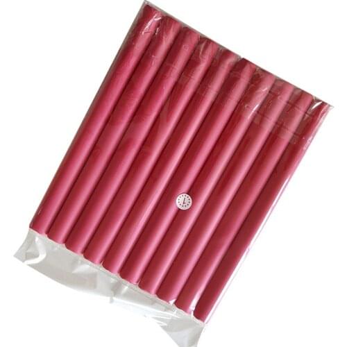 10pcs DIY curlers for hair soft hair rollers curler Pearl Cotton Hair Roll curls bagels bendy flexi rods spiral magic curl perms