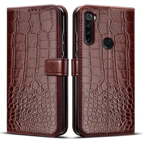 Wallet Flip Case Wallet Flip Case For Xiaomi Redmi Note 8 Coque Cover Magnetic Leather Stand Phone Protective Bag
