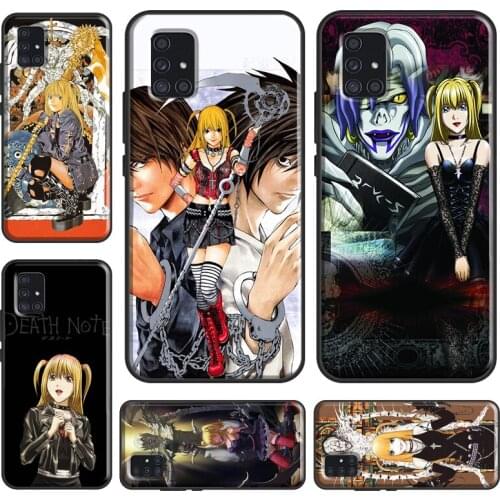 Rem and Misa Death Note Anime Case For Samsung A32 A52 A72 A12 A42 A21S A20e A10 A20S A40 A50 A70 A11 A51 A71 A31 Coque