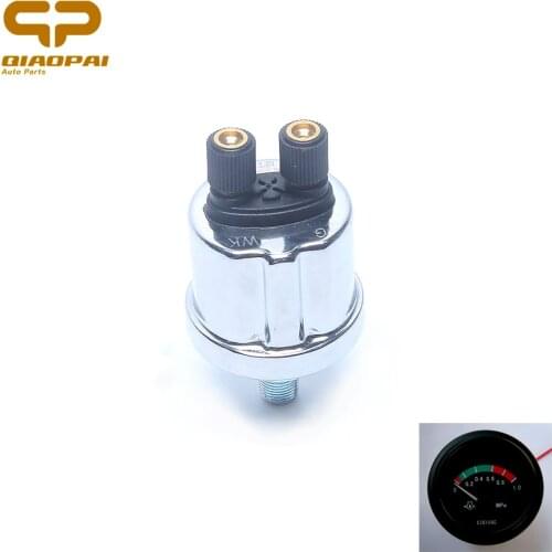 For VDO Meter Car Boat ship Oil Pressure Sensor NPT1/8 G WK 0-10 Bar Thread 10MM Diesel Generator Oil Pressure Sender