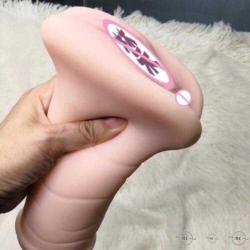 Artificial Vagina Real Male Masturbators Cup Soft Deep Throat Realistic Anal Soft Silicon Sex Toys for Men sextoys Pocket Pussy
