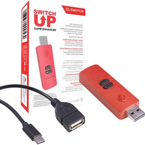 Collective Minds Switch Up Game Enhancer Gaming Adapter for PS4 for Xbox 360/One for Wii U Controller for Nintend Switch Console