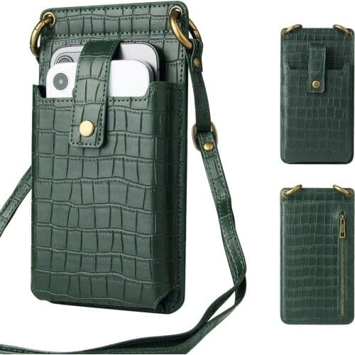 Multifunctional Wallet Mobile Phone Case for iPhone 12 11 Pro Max XR X XS Case PU Leather iPhone 7 8Plus 12mini Cover Coque