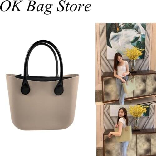 Fashion Large Capacity EVA Tote Bag Handbag Beach Bag For Women Black and white Colorful Pattern 2021