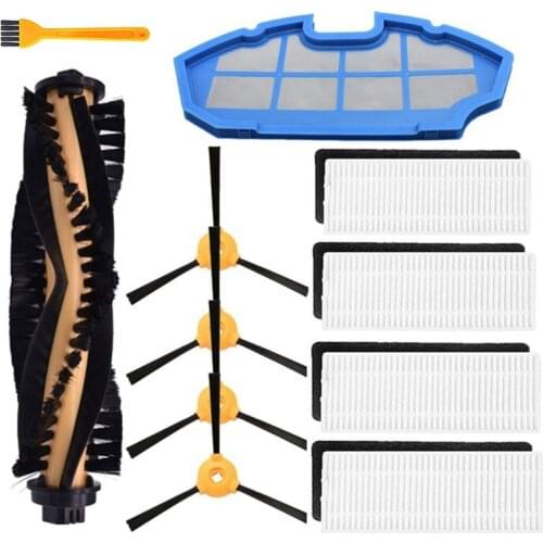 Roller Side Brush Filter Set For Ecovacs Deebot N79S N79 Vacuum Cleaner Part Vacuum Cleaner Replacement Kit Accessories For Home