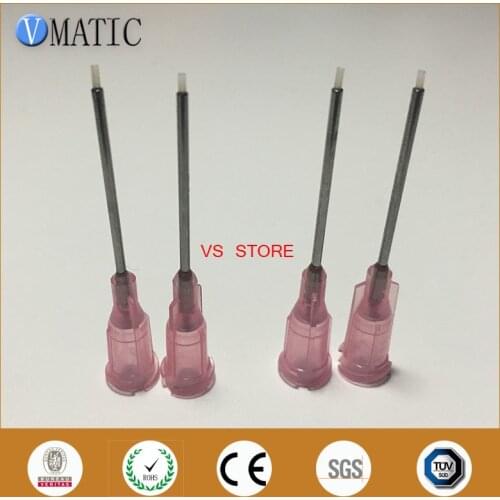 High Quality 100Pcs 25G 1 Inch TEF Lined Dispensing Needle Tip