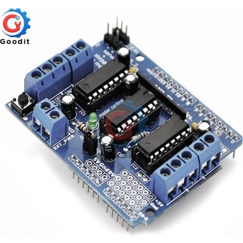 L293D Motor Drive Control Shield Dual For arduino Mega2560 4 Channel L293 Motor Drive Expansion Board Motor Driver Module