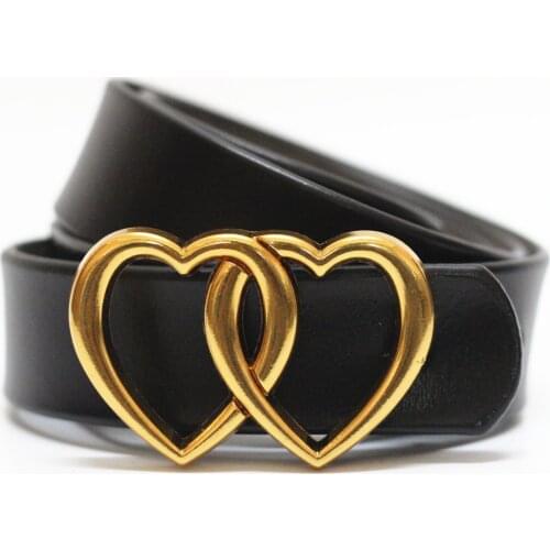 Luxury Vintage Designer Double G Belts Men High Quality Women Genuine Real Leather Dress Strap H Belt for Jeans GG Buckle