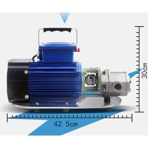 WCB-75 Big Power Engine Oil Pump 75L/Min Self-priming Pump Diesel Pump For Lubricating Oil Other Viscous Oil