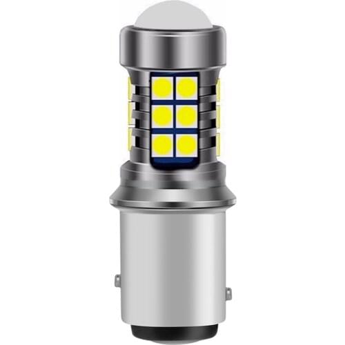 10Pcs New 1157 P21/5W BAY15D Super Bright 3030 LED Car Tail Brake Bulb Turn Signal Auto Daytime Running Light Rear Fog Lamps