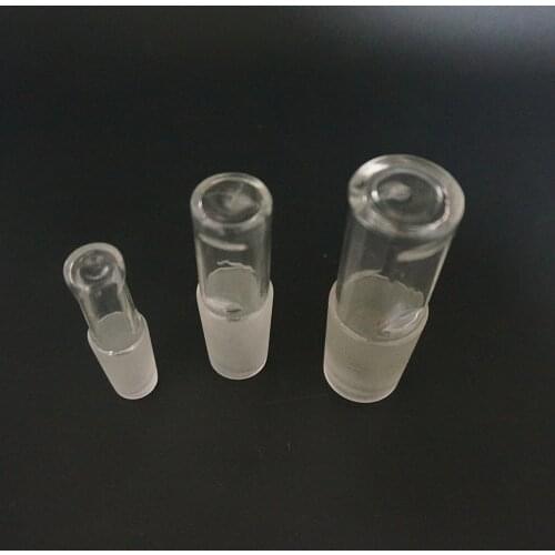 1pcs Diameter 14# 19# 24# 29# 34# Glass hollow plug Standard polishing stopper Grinding plugs