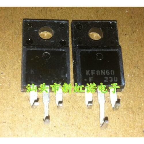 5Pcs/Lot New Original KF8N60F Integrated circuit Triode In Stock