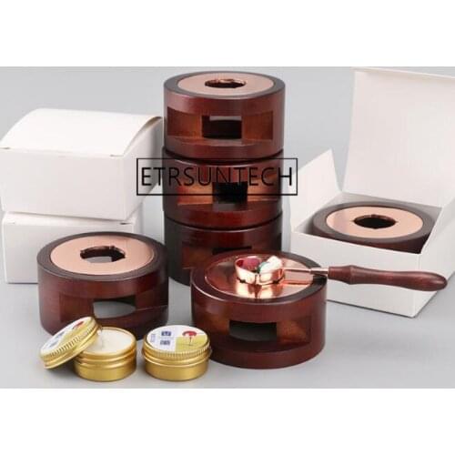 50sets Vintage Warmer Wax Sticks Melting Glue Furnace Spoon Tool Wax Seal Beads Sticks Stove Pot For Wax Seal Stamp Candle