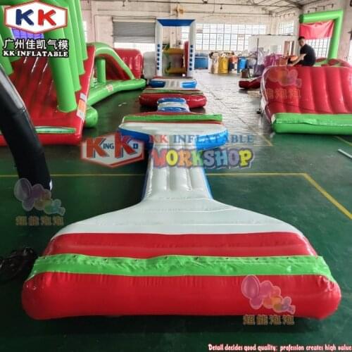 Swimming Pool Park Customized Inflatable Floating Obstacle Water Park for Sea/lake/home garden pool water